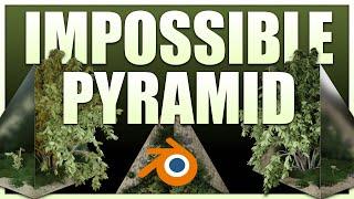 Make an IMPOSSIBLE 3-Worlds-In-1 Pyramid in Blender  Eevee & Cycles