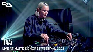 RA Live HAAi @ Nuits Sonores Brussels 2023