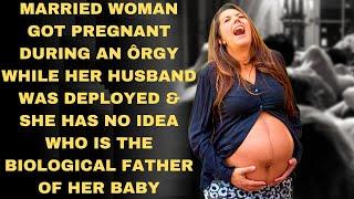 Married woman got pregnant during an ôrgy and have no idea who is the biological father of her baby