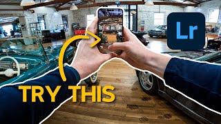 How To Instantly Take Better Car Photos On Your Phone And Editing Tutorial In Lightroom Mobile