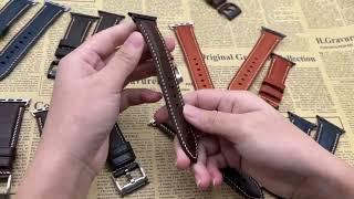 Wholesale Watch Band Real Leather Genuine Leather Straps Bands