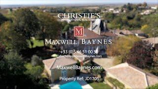 SOLD Magnificent C18th château in exceptional setting near Royan France - JD1705