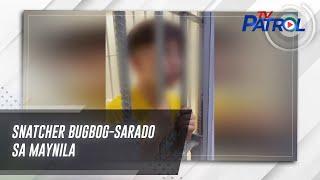 Snatcher bugbog-sarado sa Maynila  TV Patrol