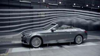 Mercedes C-class Wind Tunnel Test