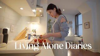 Living Alone Diaries  What I Eat in a Day simple & easy meals to cook