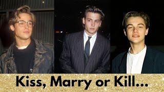 KISS MARRY OR KILL  Male Celebrities - @pinktok