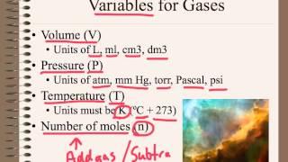 Gas properties