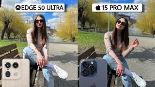 Motorola Edge 50 Ultra Vs iPhone 15 Pro Max Camera Test Comparison