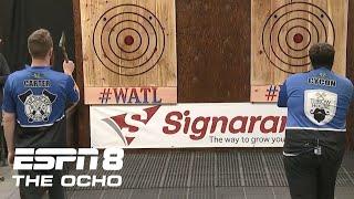 2019 Axe Throwing World Championship  ESPN 8 The Ocho