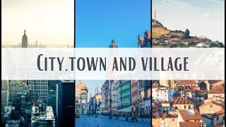 City town and village WITH AUDIO  CON SONIDO