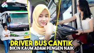 SI CANTIK YANG LAKI BANGET Inilah Sopir Bus Cantik Di Indonesia Bikin Betah Saat Mudik
