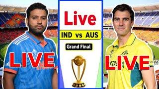 LIVE MATCH  India vs Australia Live  IND vs AUS Live Match Today  World Cup Final 2023 #wc2023