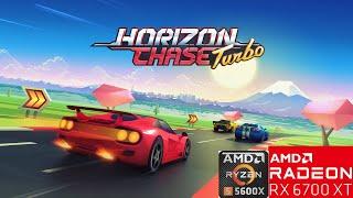 Horizon Chase Turbo - Ryzen 5 5600X + RX 6700 XT - 1080 ULTRA Settings