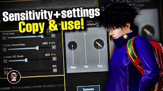 Pubg mobile 2024 best settings & sensitivitynew best settingscopy & use