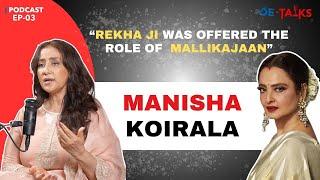 Manisha Koirala Podcast Rekha Ji Was Offered Mallikajaans Role In Heeramandi 90s Bollywood Era?