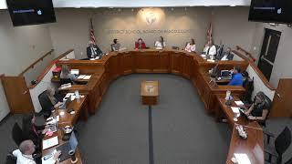 Pasco County School Board Meeting July 26 2022