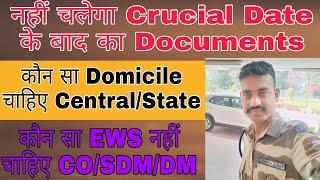 Crucial Date SSC GD DocumentsSSC GD kya document chahiye#cisf#sscgd#crpfSSC GD Domicile certificate