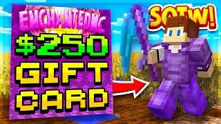 SPENDING $250 ON SOTW ON MY *NEW* SKYBLOCK SERVER  Minecraft Skyblock  EnchantedMC