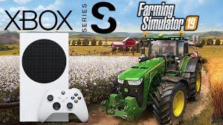 Xbox Series S & Farming Simulator 19 Using G920 Wheel rip sidepanel