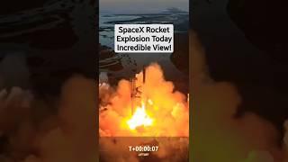 SpaceX Starship Rocket Booster Explodes #shorts