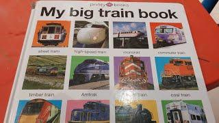 my Big train book  all the train names in English for kids