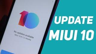 Easy guide to Update MIUI 10 from MIUI 9 without DATA loss