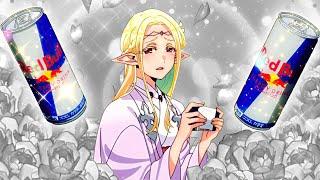 Goddess of Red bull and video games its anime  Nimemo