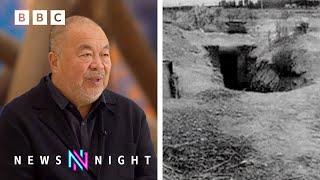 How Ai Weiwei’s years living in an underground hole haunt his art to this day - BBC Newsnight