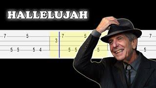 Leonard Cohen - Hallelujah Easy Ukulele Tabs Tutorial