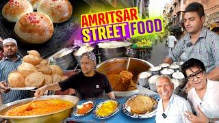 Best Amritsar Street Food  Amritsari Kulcha  Old Amritsar Street Food  Globalecentre in Amritsar