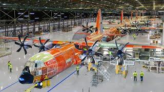 Inside Billions $ US Advanced Factory Producing Massive C-130 Hercules
