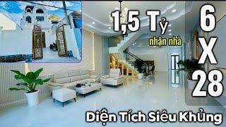 Bán nhà Đinh Đức Thiện diện tích siêu khủng  DT6x28 SHR hoàn công - tặng nội thất cao cấp