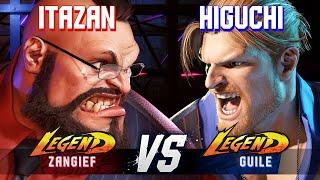 SF6 ▰ ITAZAN Zangief vs HIGUCHI Guile ▰ High Level Gameplay