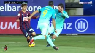 #الجولة_19 مباراة برشلونة وايبار كاملة الدوري الاسباني 22-01-2017-HD