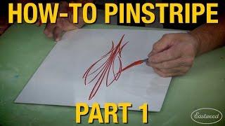 How To Pinstripe Custom Pinstripes with Rick Harris & Kevin Tetz - Pt.1 of 3 - Eastwood