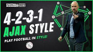 FM22 PLAY LIKE AJAX 90% Pass Completion  FM22 Tactics  Football Manager 2022