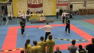 Joris van den Berg vs Mario Brenters - European Championship 2009 Final Nunchaku Kumite