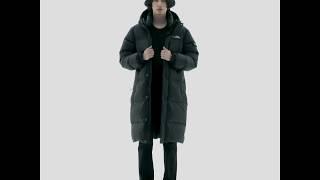 내셔널지오그래픽 19FW N194UDW970 바이슨 RDS 덕 롱 다운 점퍼 CARBON BLACK