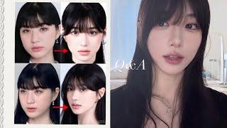 ENG SUB  Face Transformation Q&A  Facial Procedures Loss of face Fat Makeup Styling