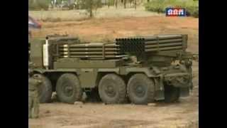 Cambodian Military BM-21 Multiple Launch Rocket System MLRS New Test at ACO Kompong Speu