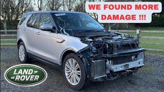 REPAIRING A WRECKED 2018 LAND ROVER DISCOVERY 5 PART 2