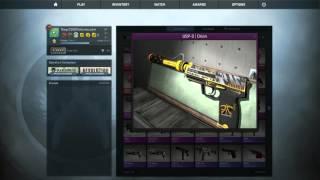 CSGO   INVENTORY SHOWCASE LOADOUT AND MORE   Karambit Vulcan etc