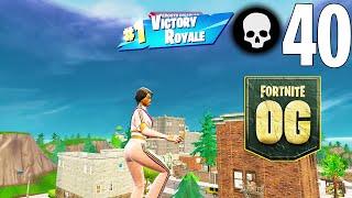 40 Elimination Solo Vs Squads Build Only Reload Gameplay Wins Fortnite Chapter 5 Season 3