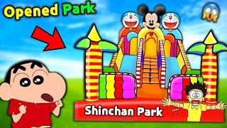 Shinchan Opened Park   Funny Game Roblox 