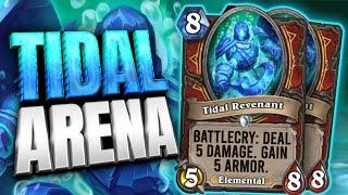 Tidal Infestation x2 is OP  Warrior Arena  Hearthstone