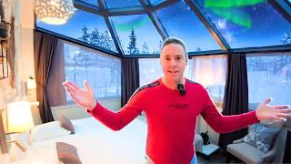 I Stay In A Glass Igloo In Lapland - You HAVE To See This