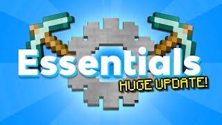 THE BEST ADDON for Minecraft Survival players ESSENTIALS was updated in-depth review