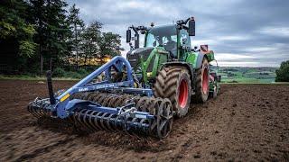 Wintergerste Säen 2021  Fendt 724 + Amazone  Lohnunternehmer Kai Ruppel