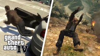 GTA IV - Ragdoll Crashes and Brutal Moments Compilation Vol. 1