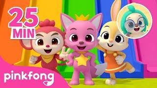 Vamos aprender as Cores   As Cores  +Compilação  Pinkfong Canções para crianças